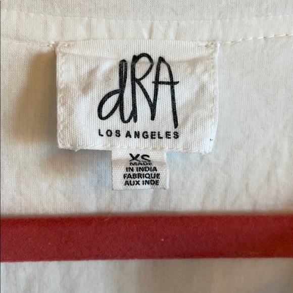 dRA white ruffle sleeve midi dress - Picture 7 of 8